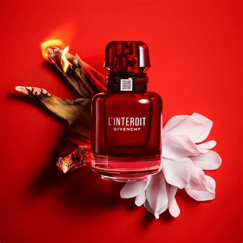 givenchy rouge perfume|givenchy interdit.